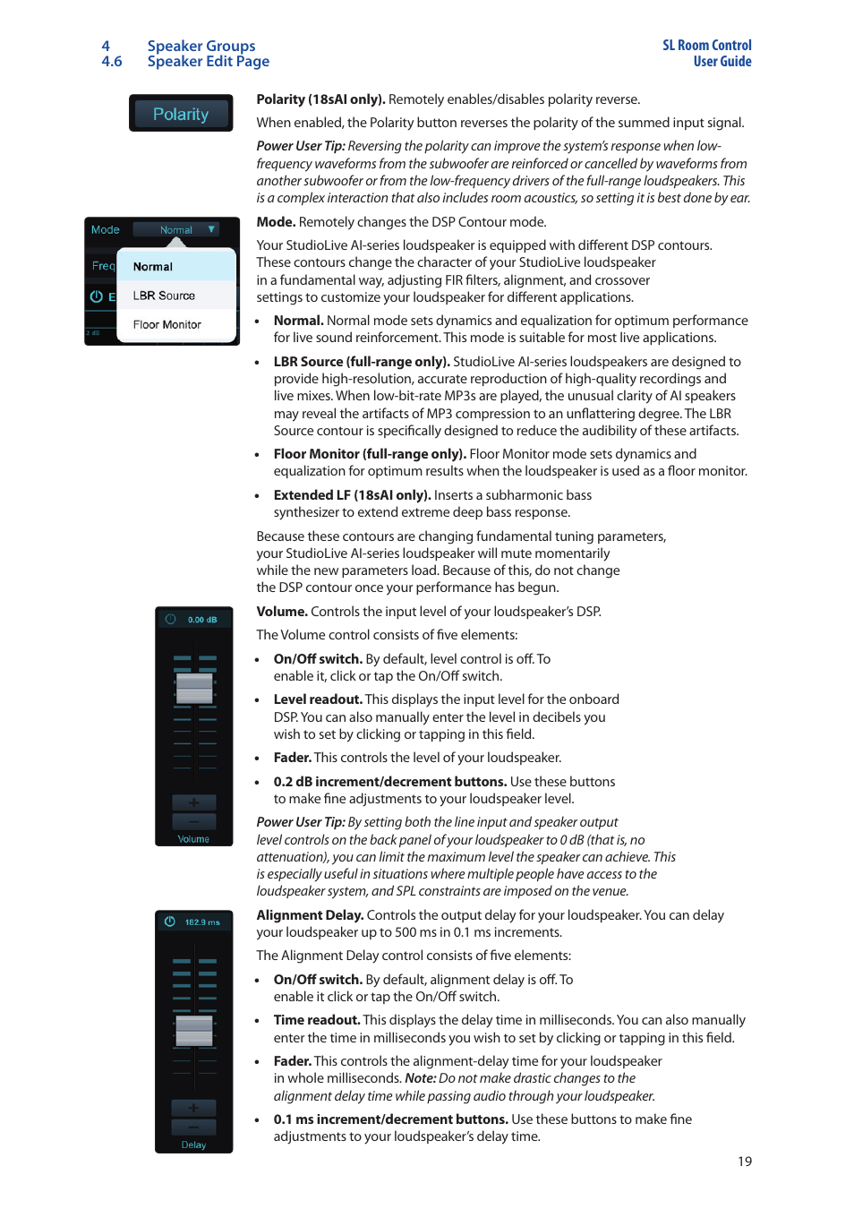 PreSonus SL Room Control User Manual | Page 21 / 28