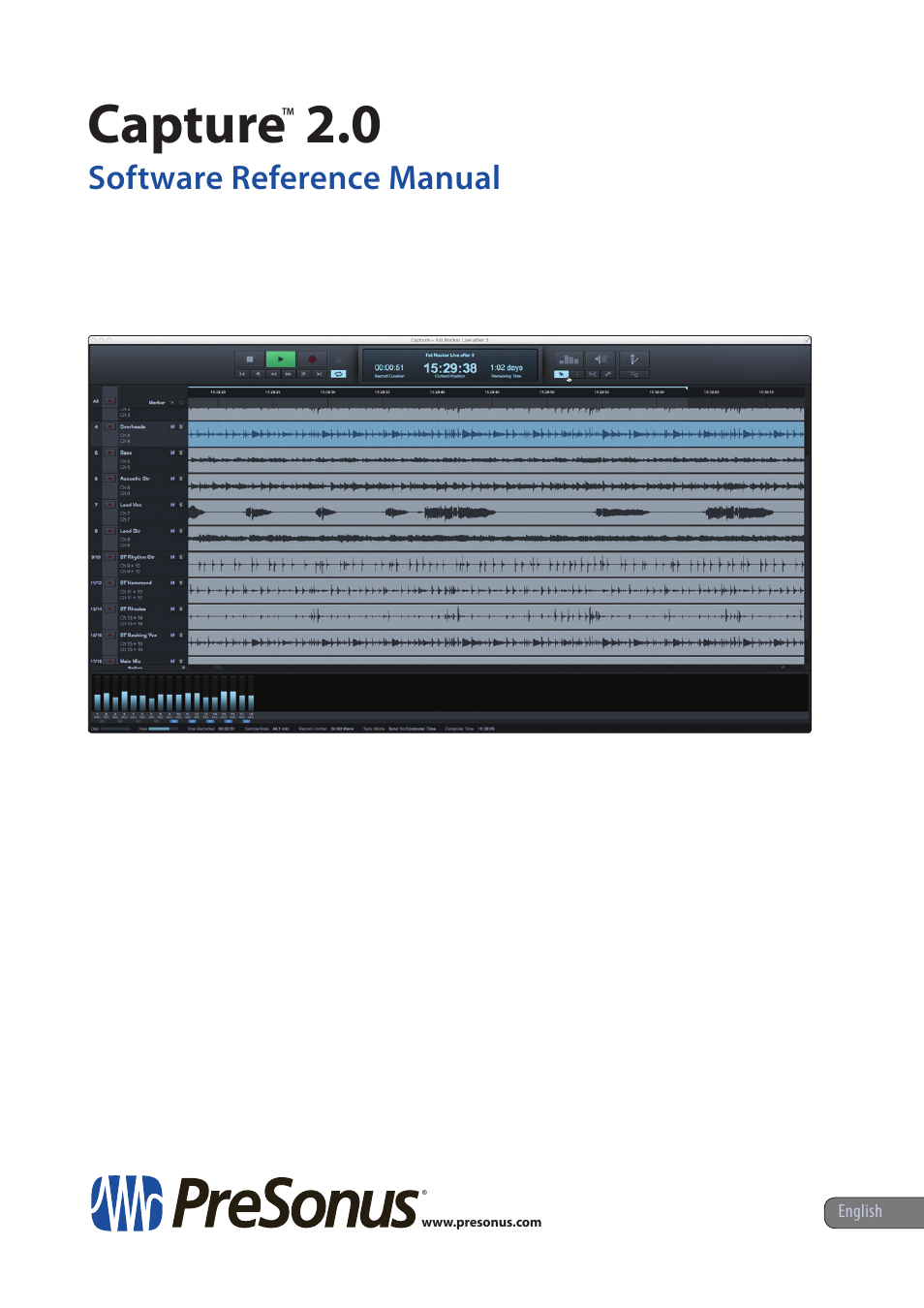 PreSonus Capture  2.0 User Manual | 40 pages