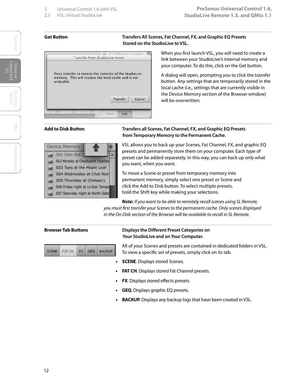 PreSonus StudioLive Remote User Manual | Page 16 / 64