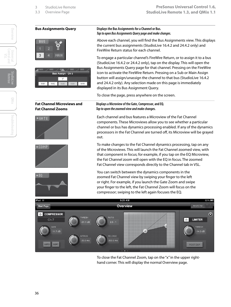 PreSonus StudioLive Remote User Manual | Page 40 / 64