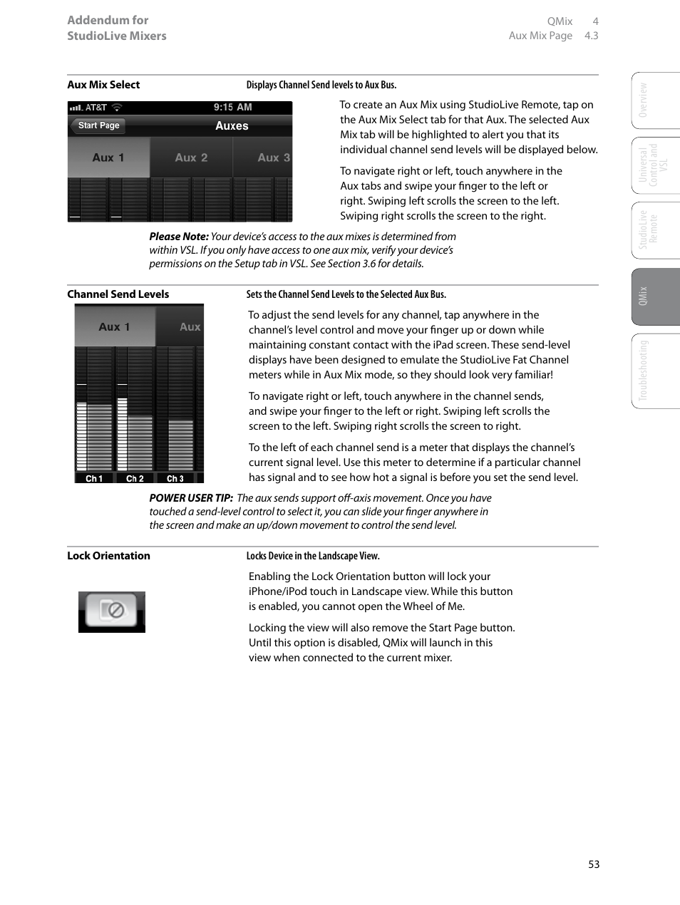 PreSonus StudioLive Remote User Manual | Page 57 / 64