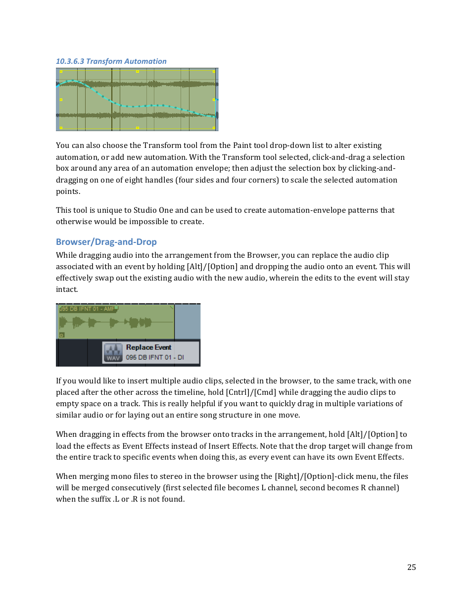 PreSonus Studio One User Manual | Page 25 / 31