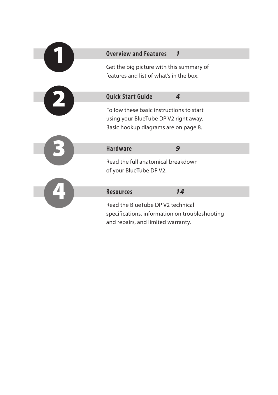 PreSonus BlueTube DP v2 User Manual | Page 4 / 24