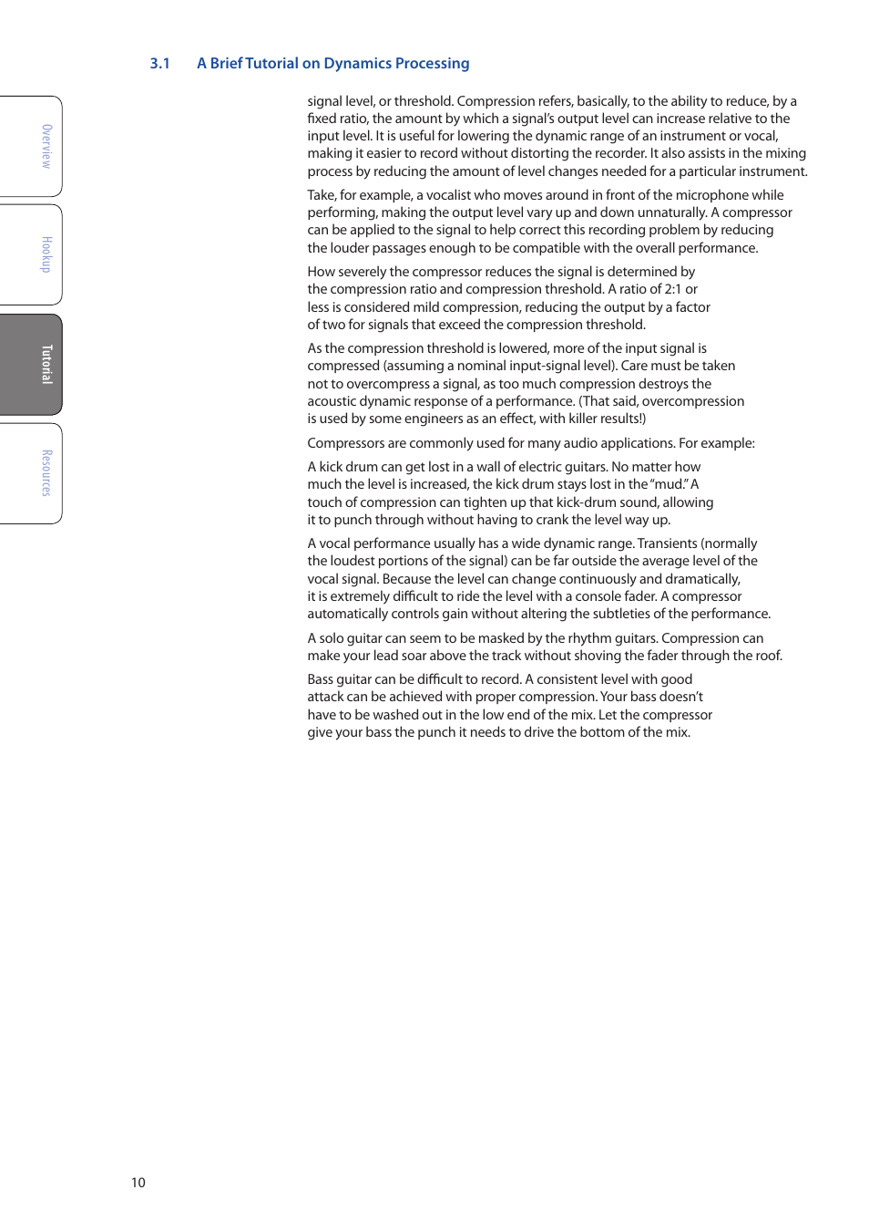 PreSonus RC 500 User Manual | Page 12 / 24