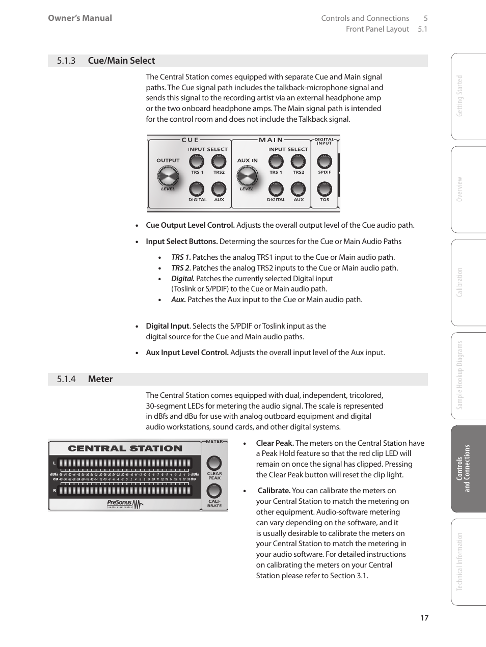 5 passive speaker control — 18 | PreSonus Central Station PLUS User Manual | Page 21 / 36