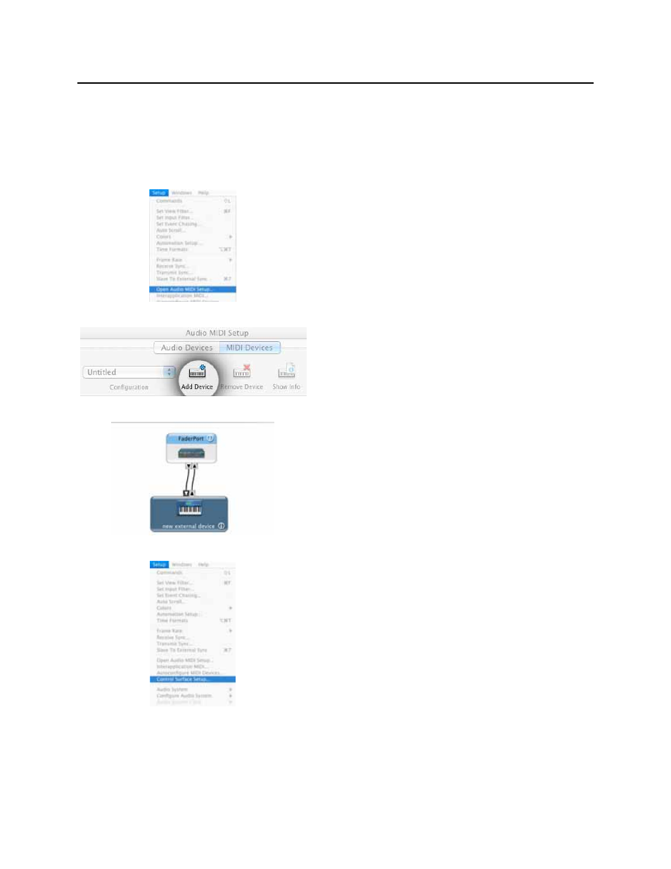 Operation, 3 digital performer 4.5+ setup | PreSonus FaderPort User Manual | Page 14 / 33