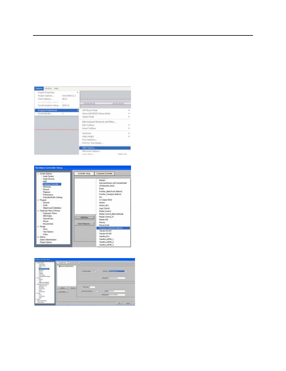 Operation, 7 samplitude/sequoia 10+ setup | PreSonus FaderPort User Manual | Page 23 / 33