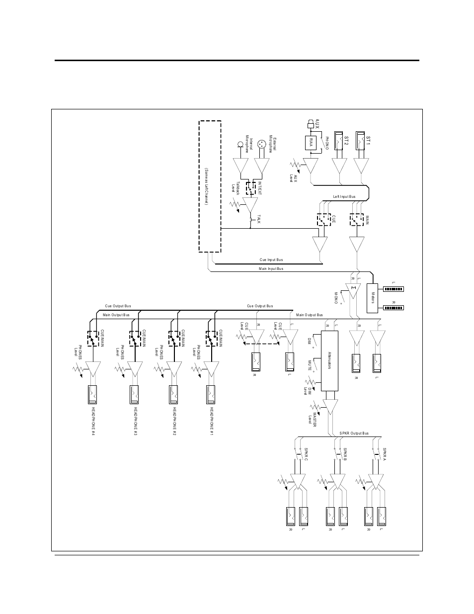 Technical information, 4 block diagram | PreSonus Monitor Station User Manual | Page 27 / 27