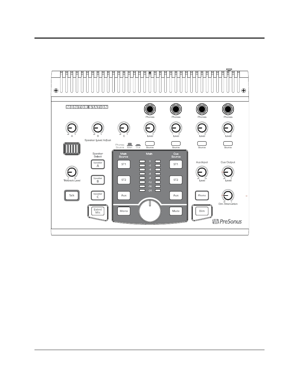 Overview | PreSonus Monitor Station User Manual | Page 4 / 27