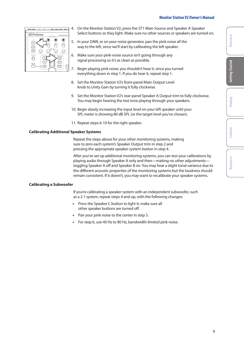 PreSonus Monitor Station V2 User Manual | Page 13 / 28