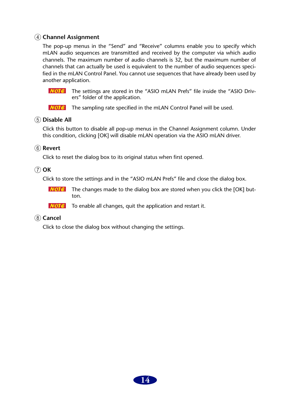 PreSonus FIREstation User Manual | Page 14 / 16