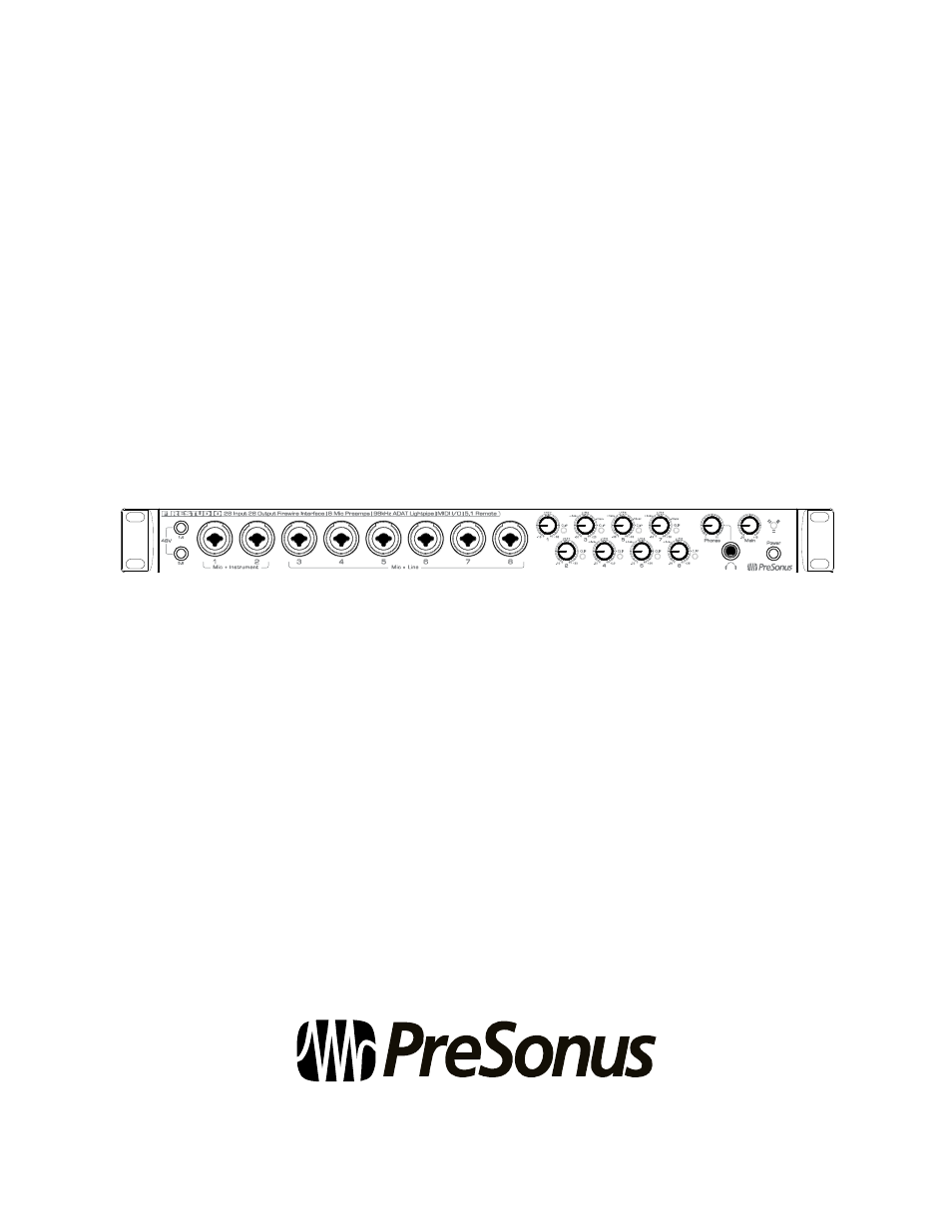 PreSonus FireStudio User Manual | 49 pages