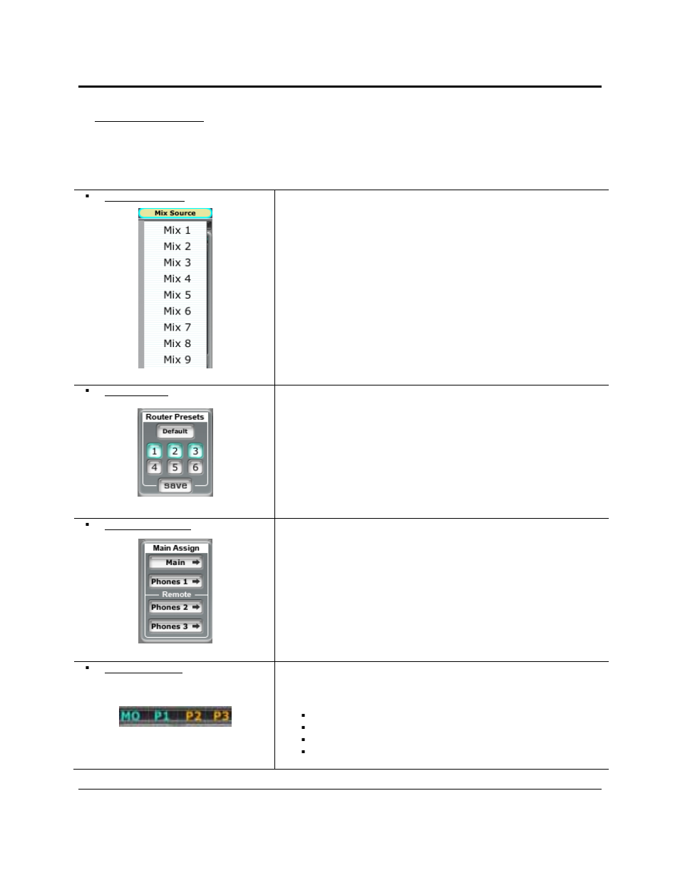 Controls and connections, P2: phones 2, P3: phones 3 | PreSonus FireStudio User Manual | Page 33 / 49
