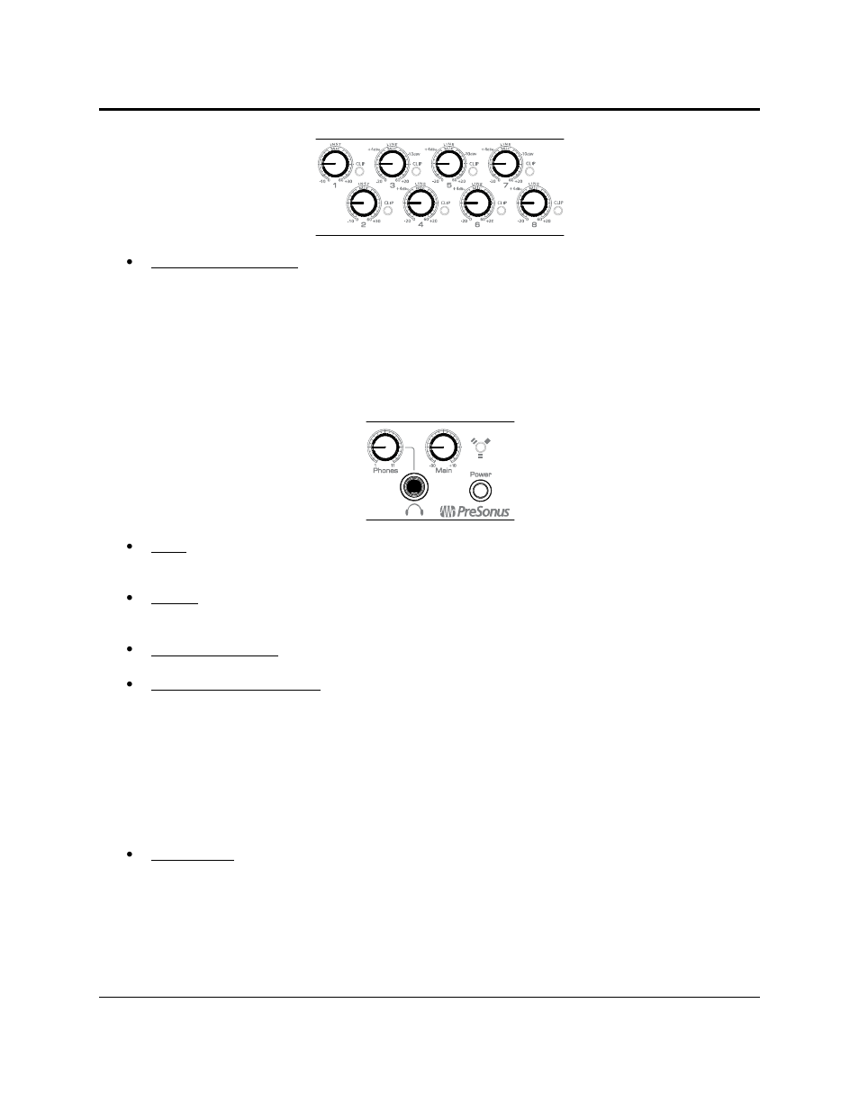 Controls and connections | PreSonus FireStudio User Manual | Page 40 / 49