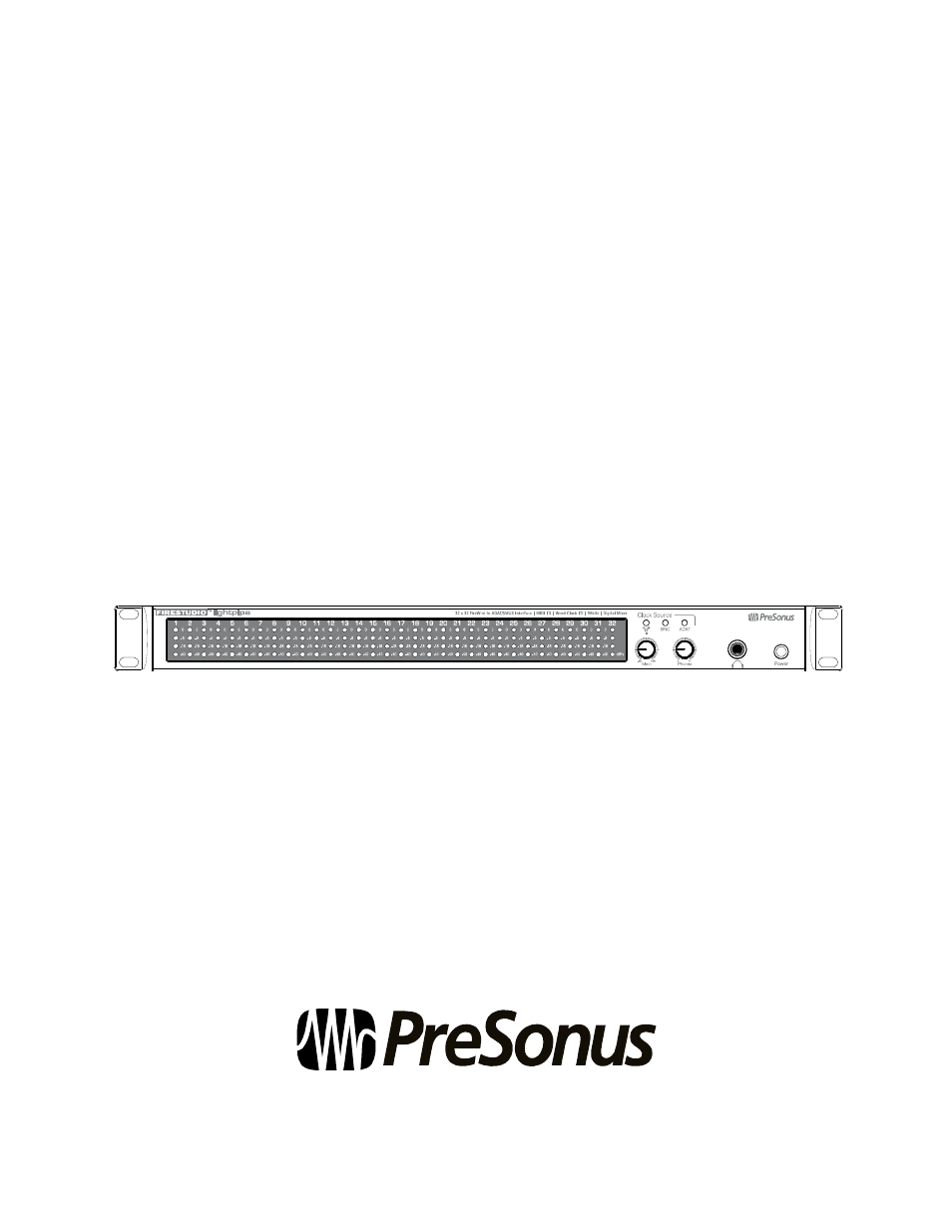 PreSonus FireStudio Lightpipe User Manual | 37 pages