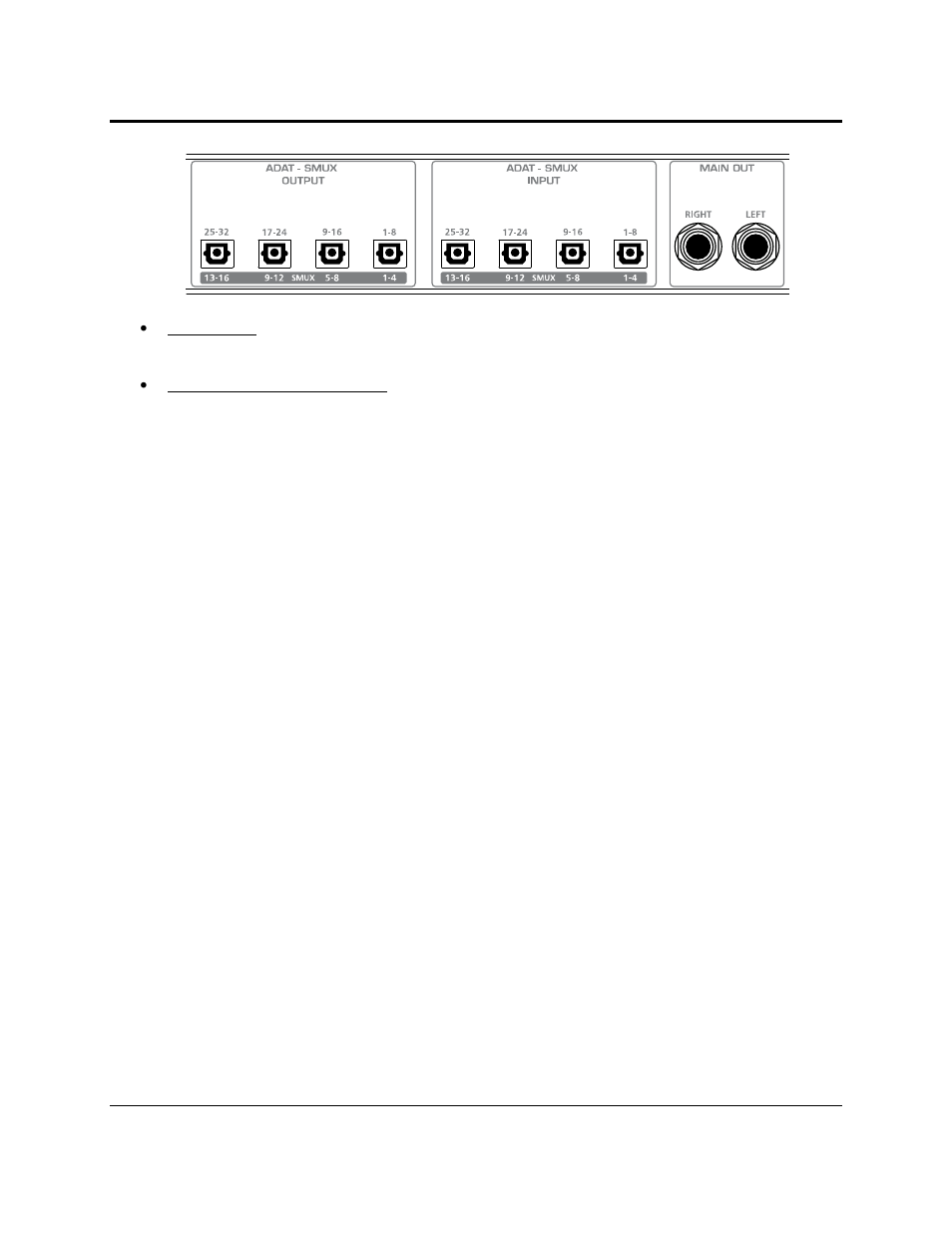 Controls & connections | PreSonus FireStudio Lightpipe User Manual | Page 32 / 37