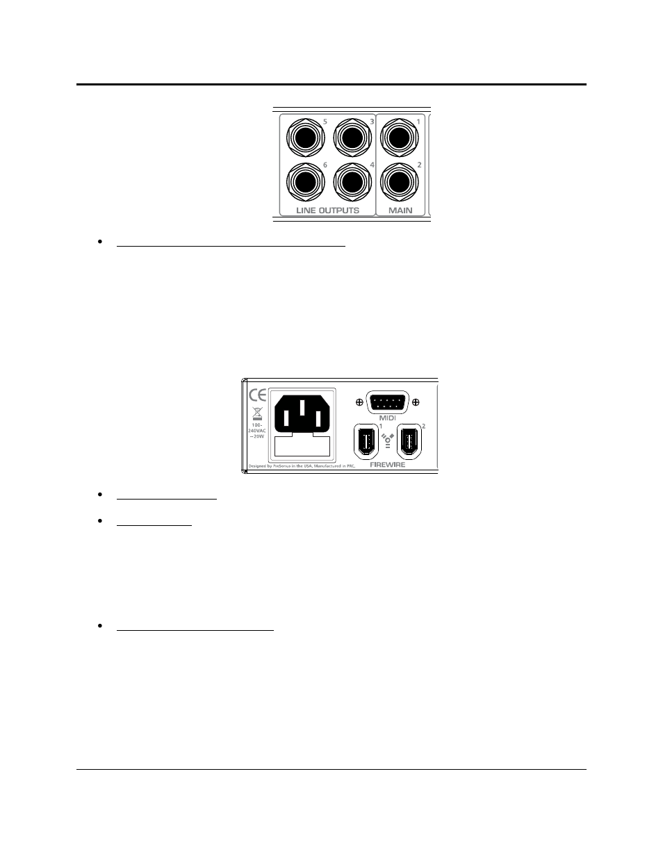 Controls and connections | PreSonus FireStudio Tube User Manual | Page 34 / 39