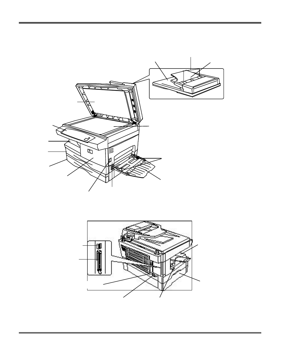 Getting to know your pro 215 | Xerox WorkCentre Pro 215 User Manual | Page 12 / 62