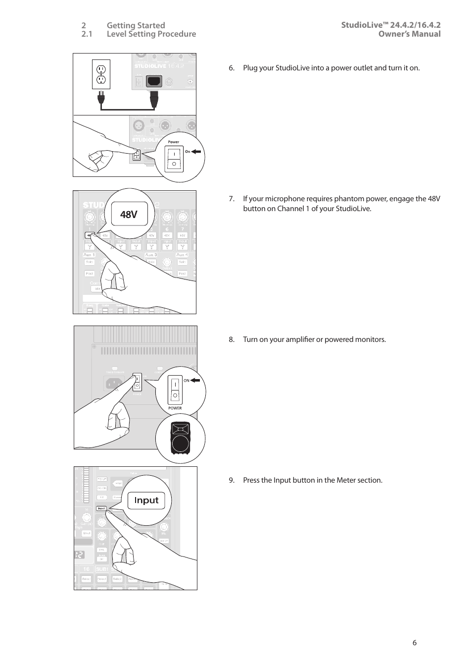 PreSonus StudioLive 24.4.2 User Manual | Page 10 / 112