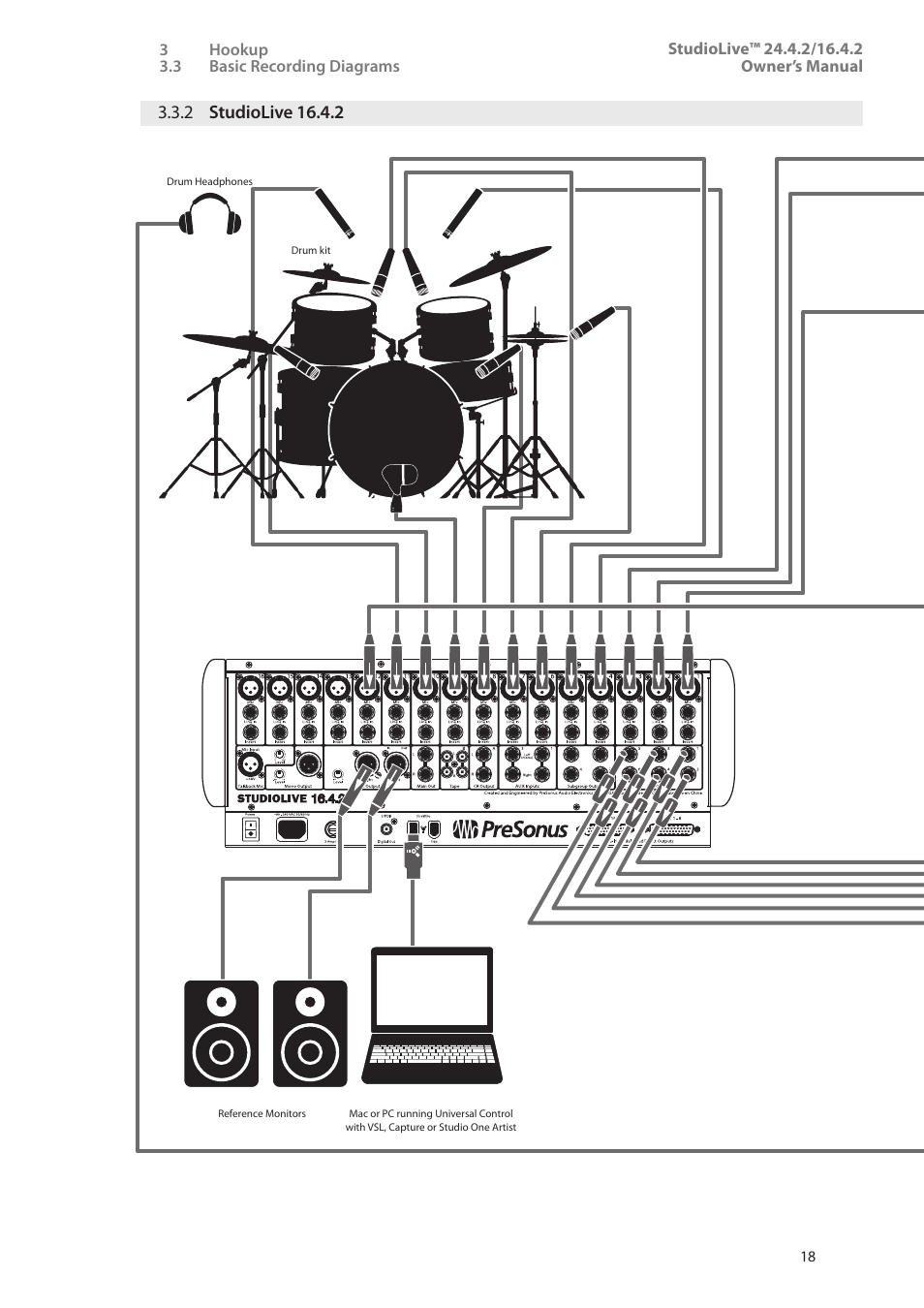 2 studiolive 16.4.2, 2 studiolive 16.4.2 — 18 | PreSonus StudioLive 24.4.2 User Manual | Page 22 / 112