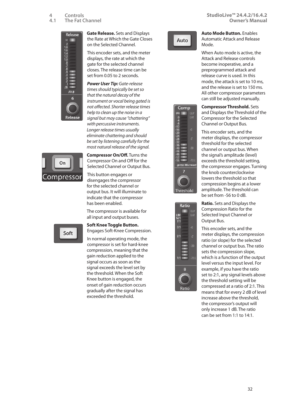 PreSonus StudioLive 24.4.2 User Manual | Page 36 / 112