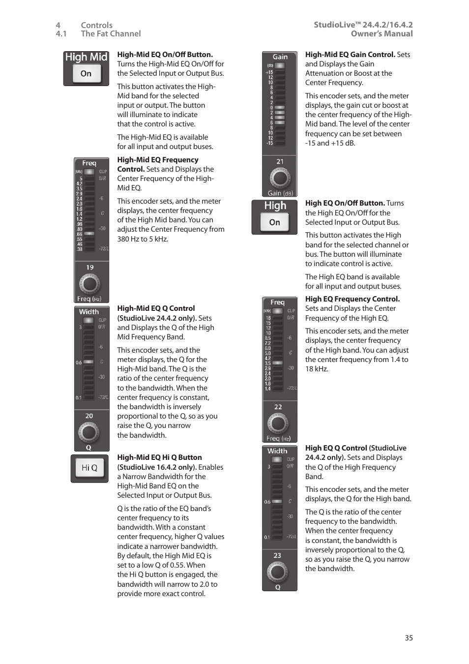 PreSonus StudioLive 24.4.2 User Manual | Page 39 / 112