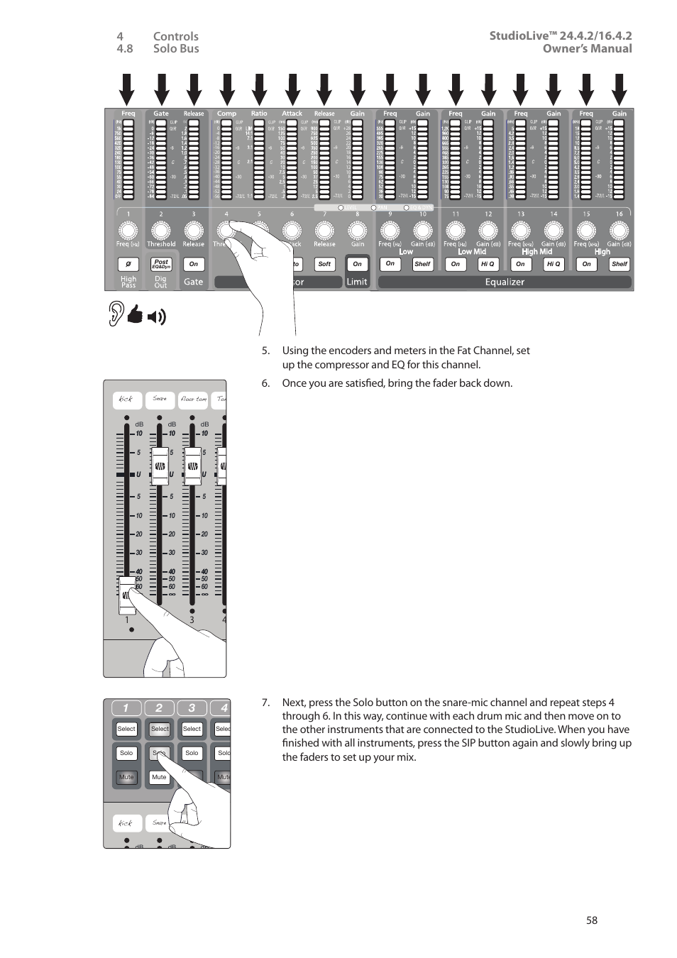 PreSonus StudioLive 24.4.2 User Manual | Page 62 / 112