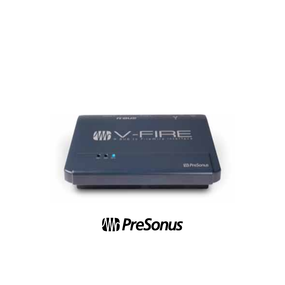 PreSonus V-Fire User Manual | 27 pages