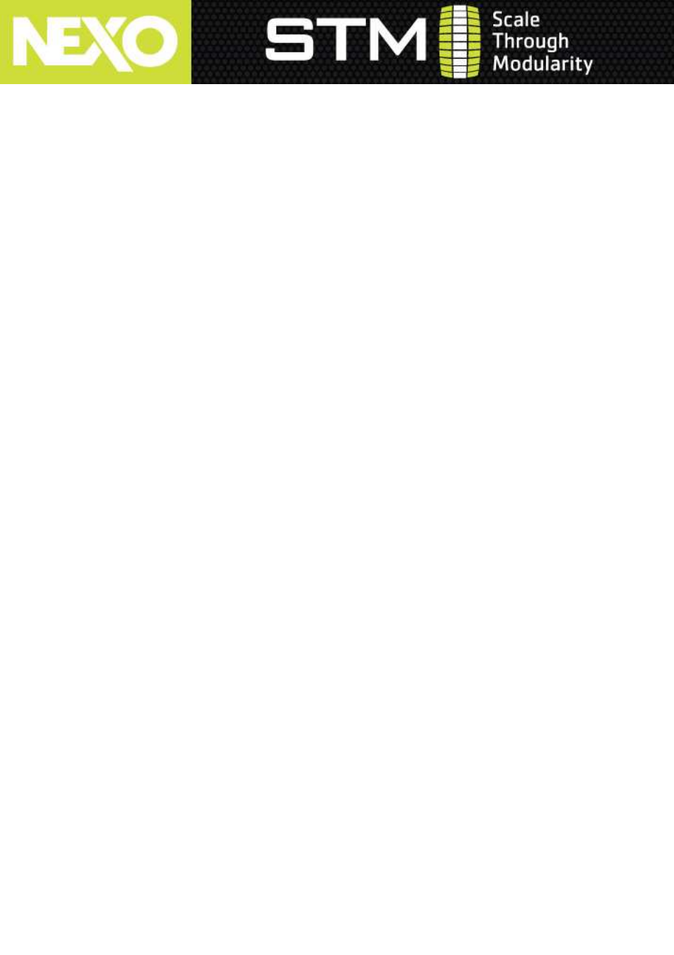 Nexo STM Series User Manual | Page 2 / 8