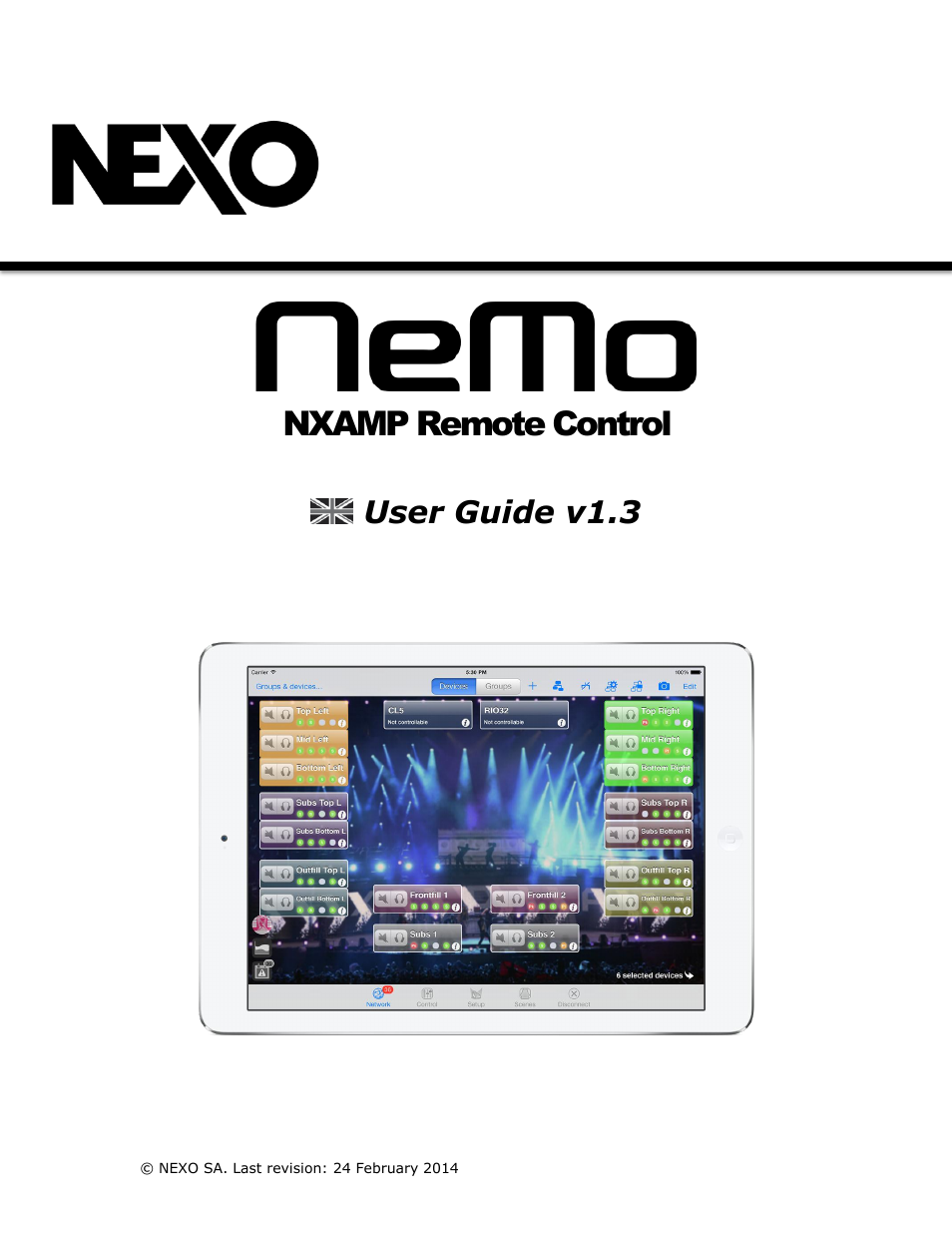 Nexo NEMO User Manual | 50 pages