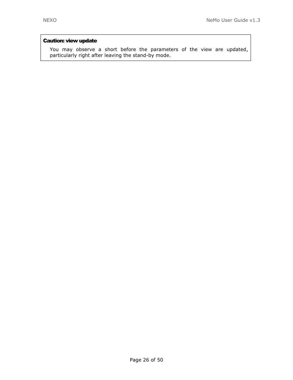 Nexo NEMO User Manual | Page 26 / 50