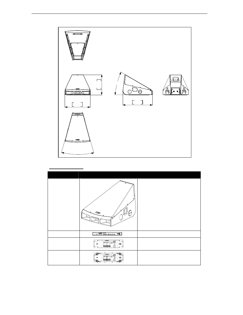 3 component list | Nexo 45N Monitor User Manual | Page 25 / 26
