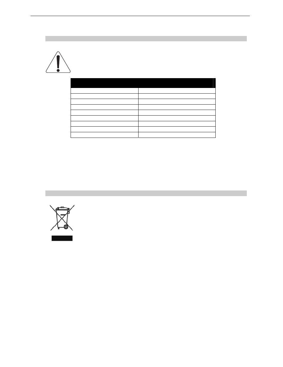 High sound pressure levels, Disposal of old electrical & electronic equipment | Nexo 45N Monitor User Manual | Page 4 / 26
