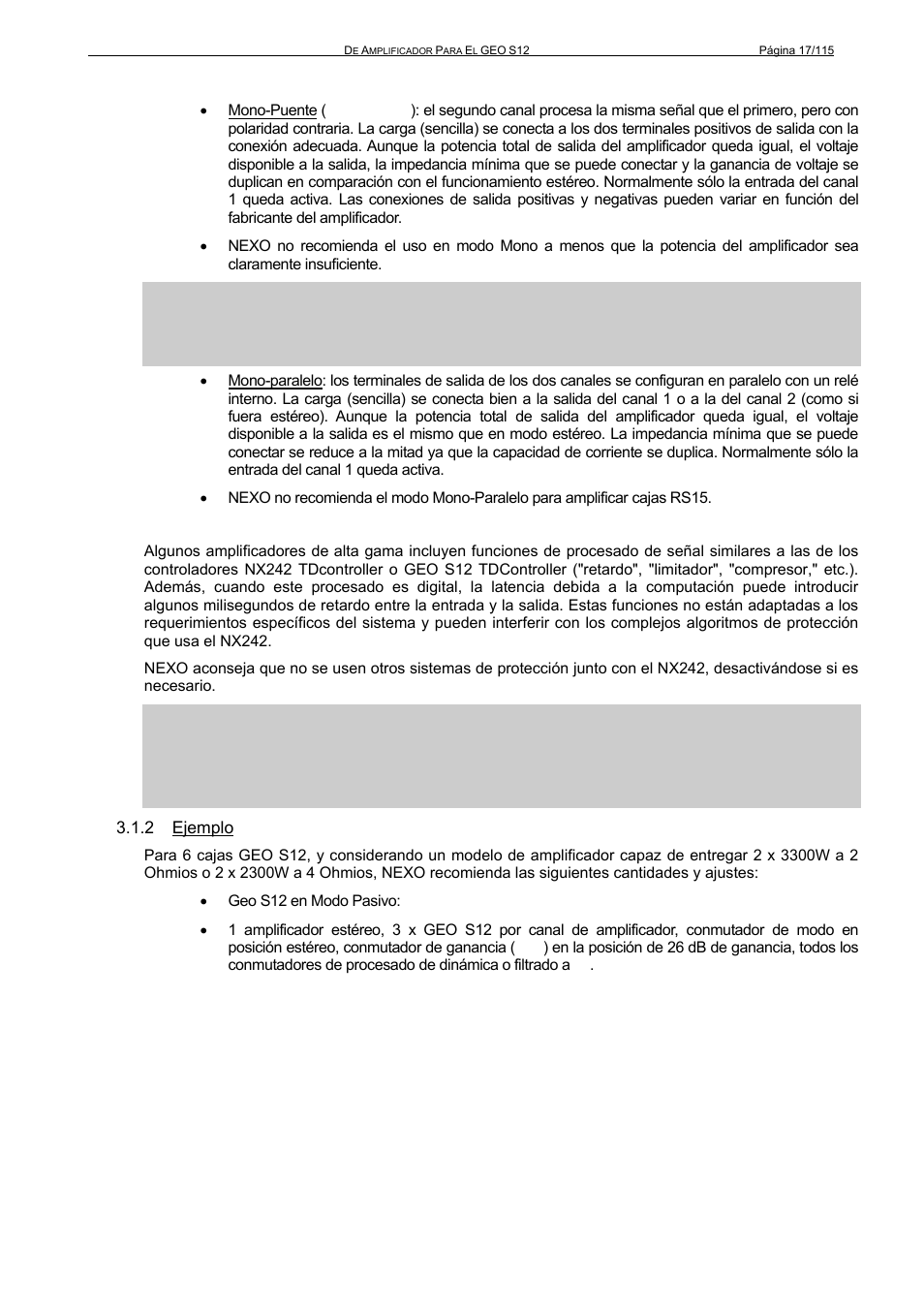Nexo GEO S12 User Manual | Page 17 / 115