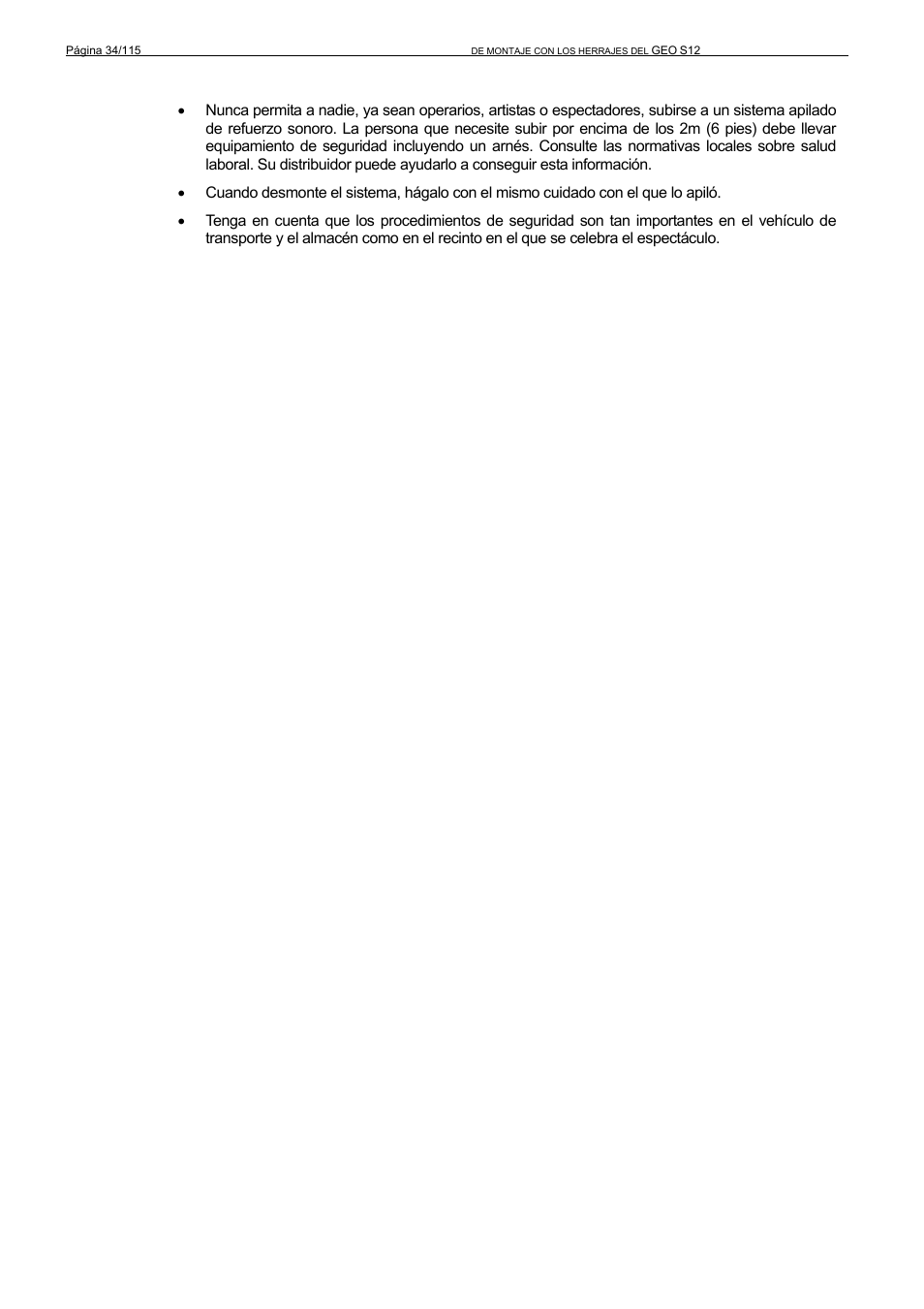 Nexo GEO S12 User Manual | Page 34 / 115