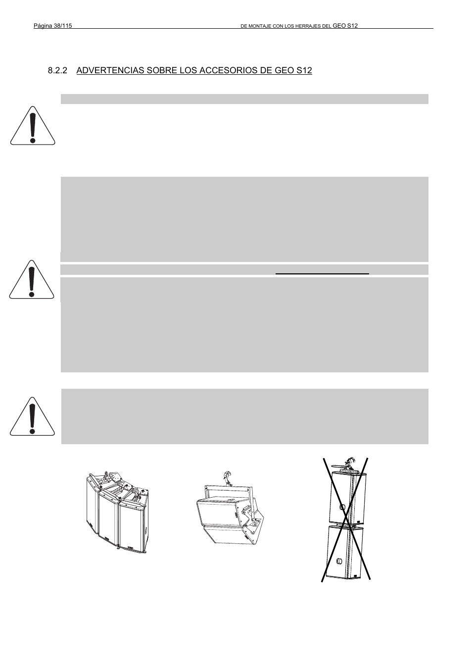 Nexo GEO S12 User Manual | Page 38 / 115