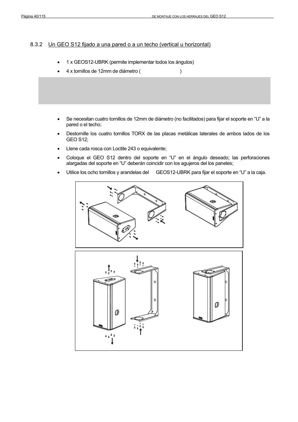 Nexo GEO S12 User Manual | Page 40 / 115