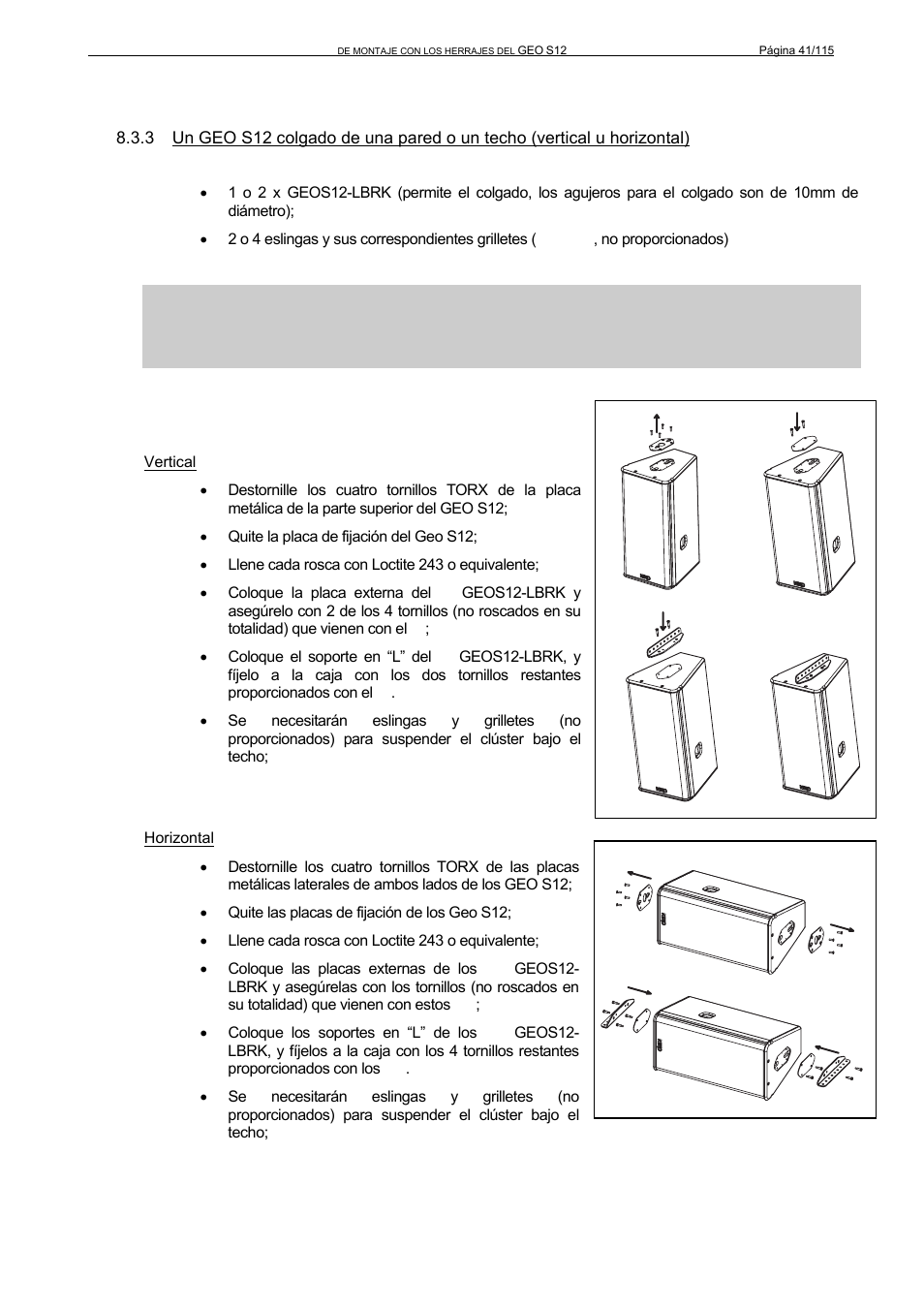 Nexo GEO S12 User Manual | Page 41 / 115