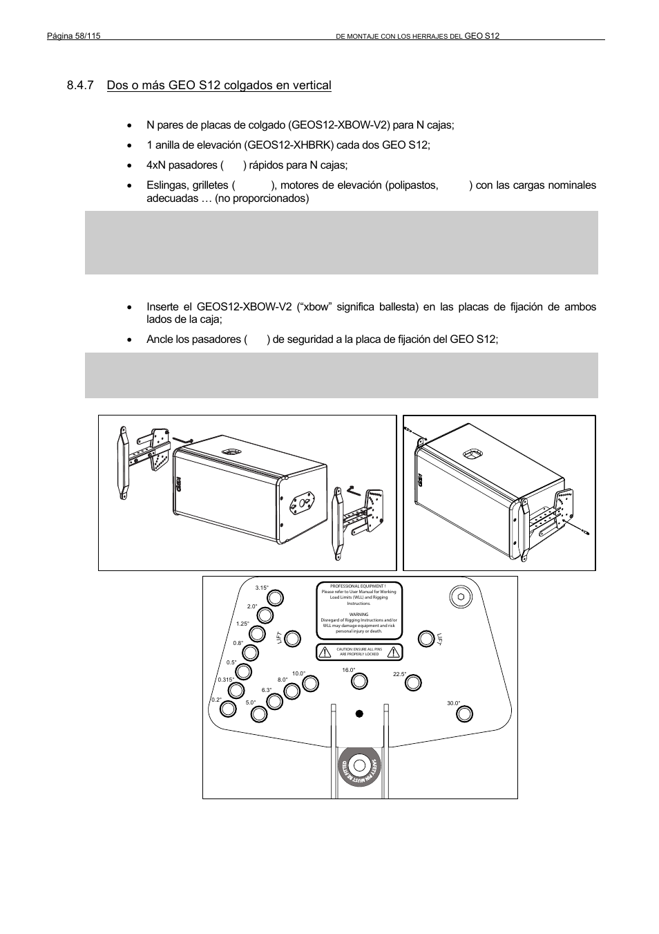Nexo GEO S12 User Manual | Page 58 / 115