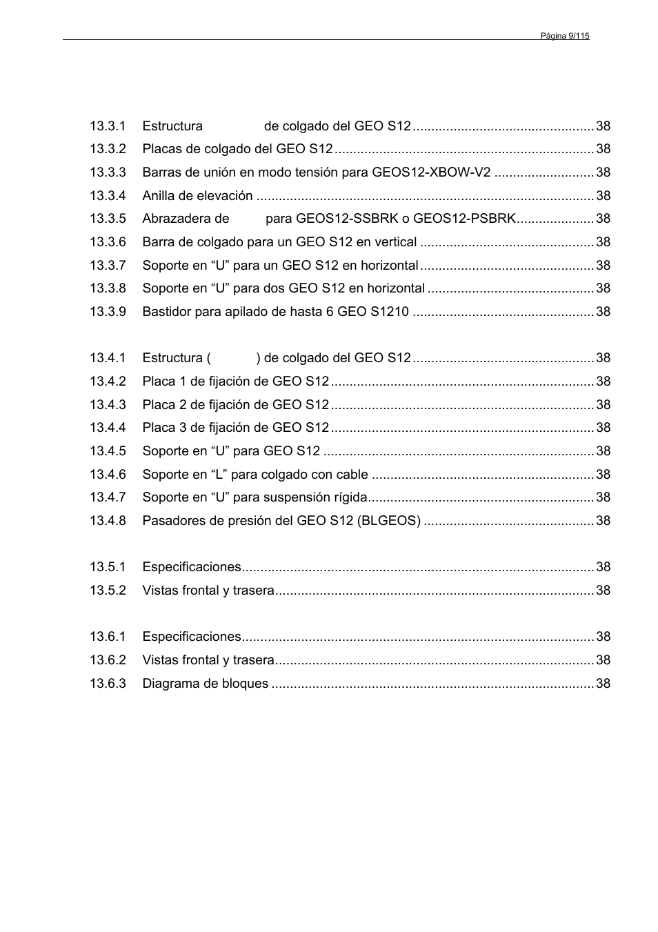 Nexo GEO S12 User Manual | Page 9 / 115
