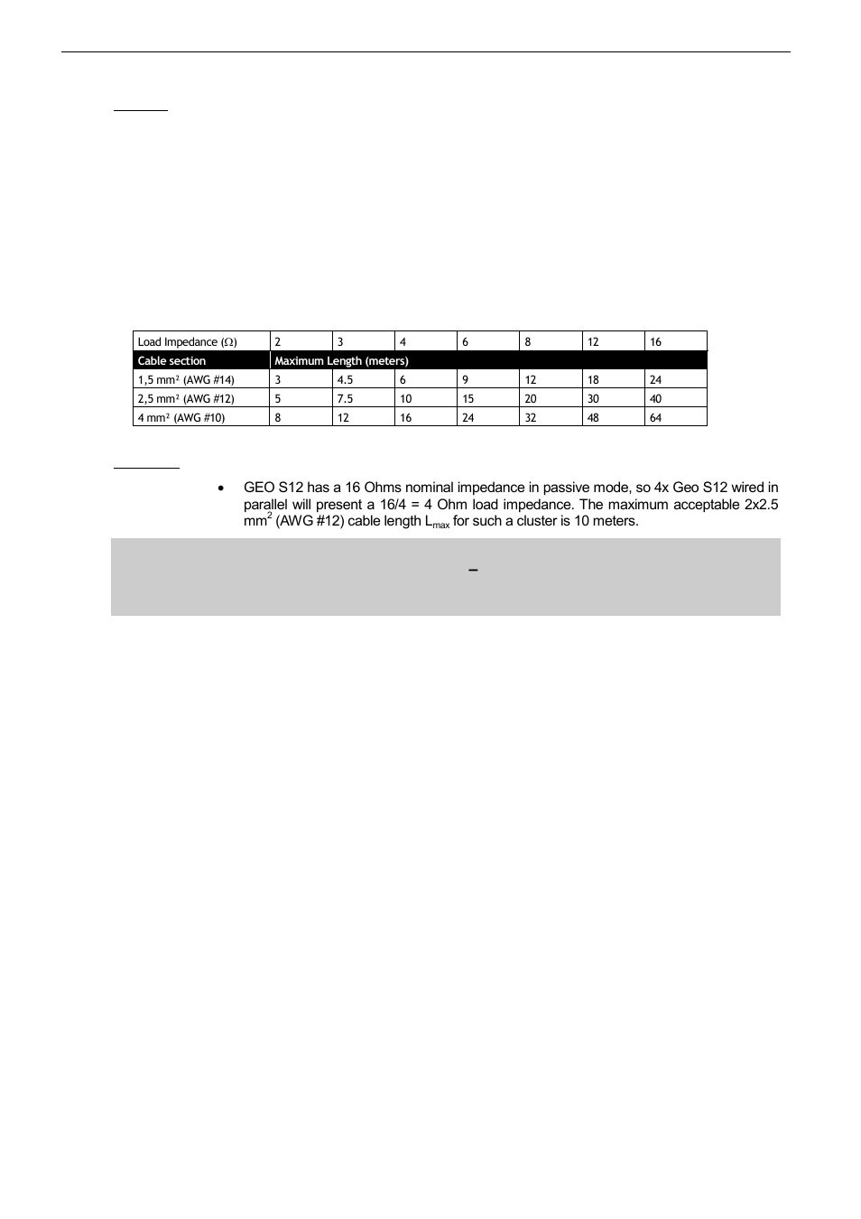 4 cabling, 5 example | Nexo LS18 User Manual | Page 12 / 103