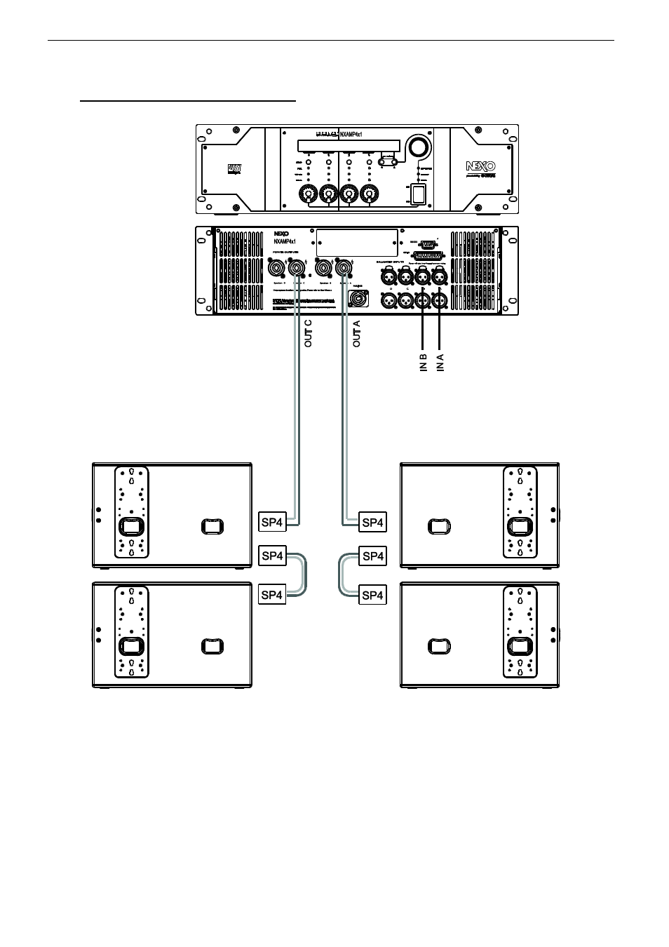 3 ls18 / nxamp4x1 (bridge stereo) | Nexo LS18 User Manual | Page 18 / 103