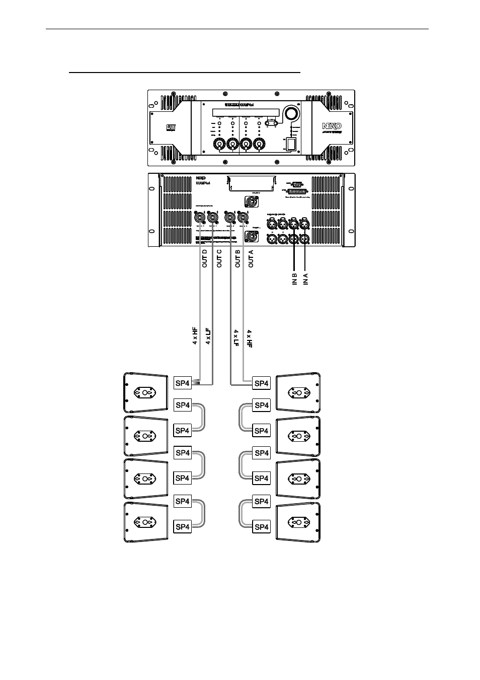 6 geo s12 / nxamp4x4 (s12 in stereo active mode) | Nexo LS18 User Manual | Page 21 / 103