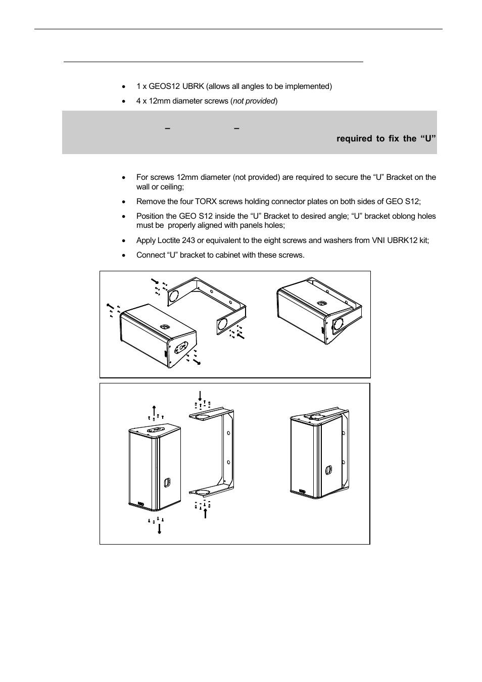 Required items, Procedure | Nexo LS18 User Manual | Page 34 / 103