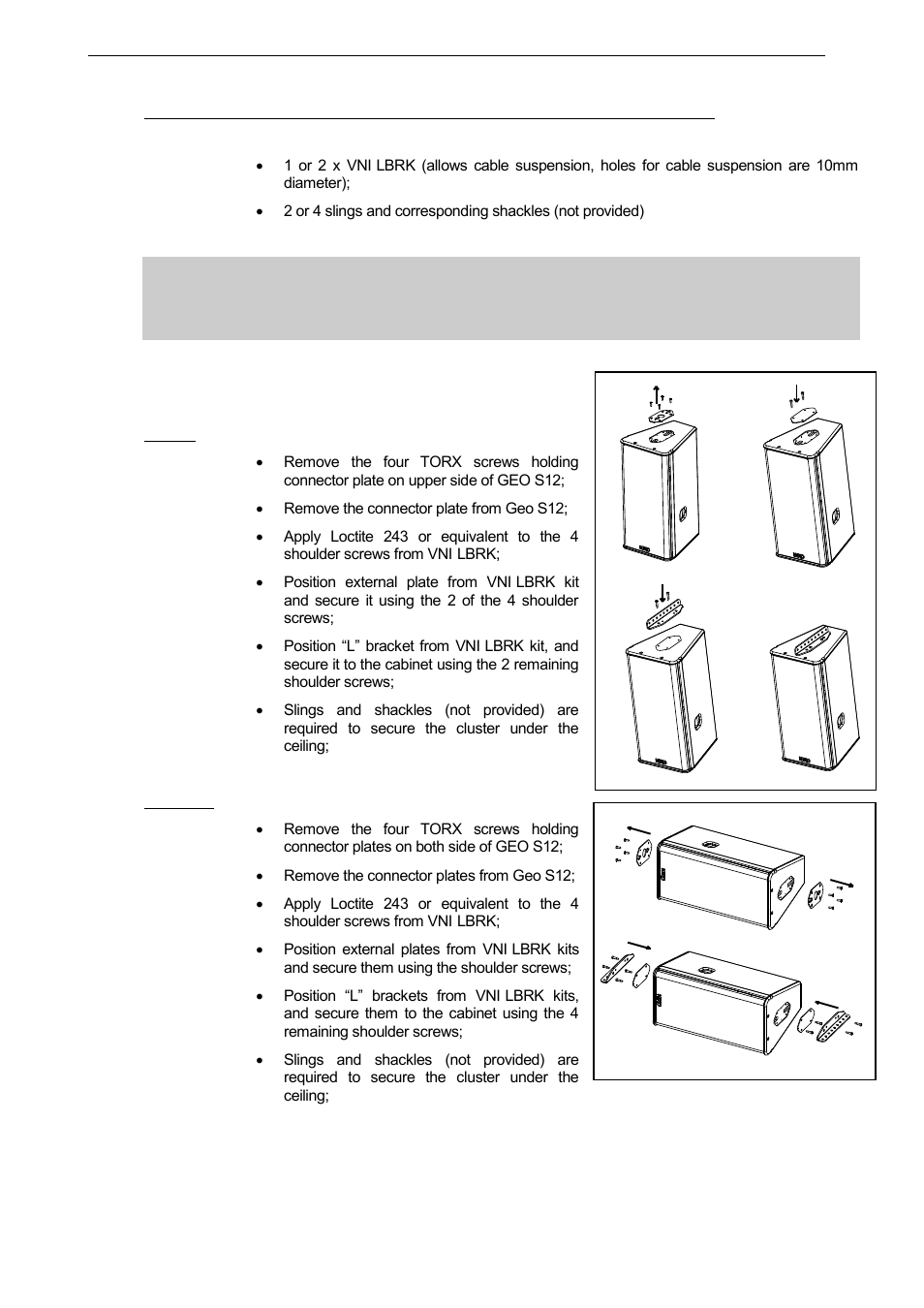 Required items, Procedure | Nexo LS18 User Manual | Page 35 / 103