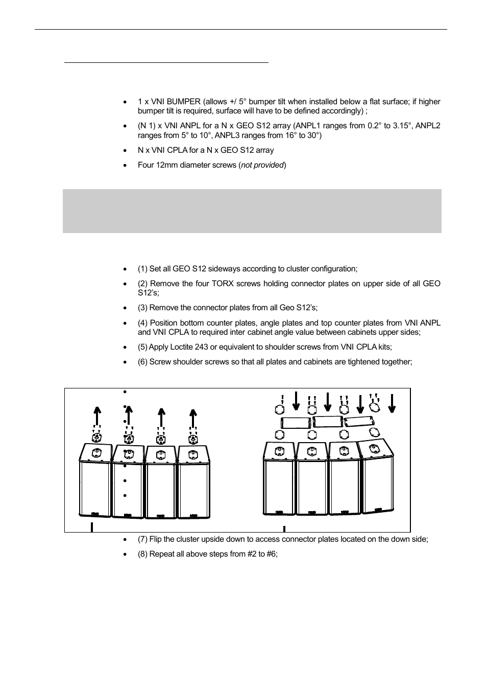 Required items, Procedure | Nexo LS18 User Manual | Page 36 / 103