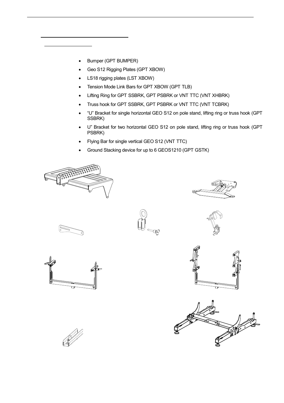 4 geo s12 in touring applications, 1 touring accessories | Nexo LS18 User Manual | Page 45 / 103