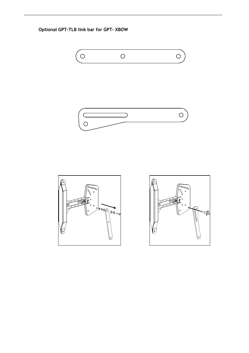 Optional gpt-tlb link bar for gpt- xbow | Nexo LS18 User Manual | Page 59 / 103