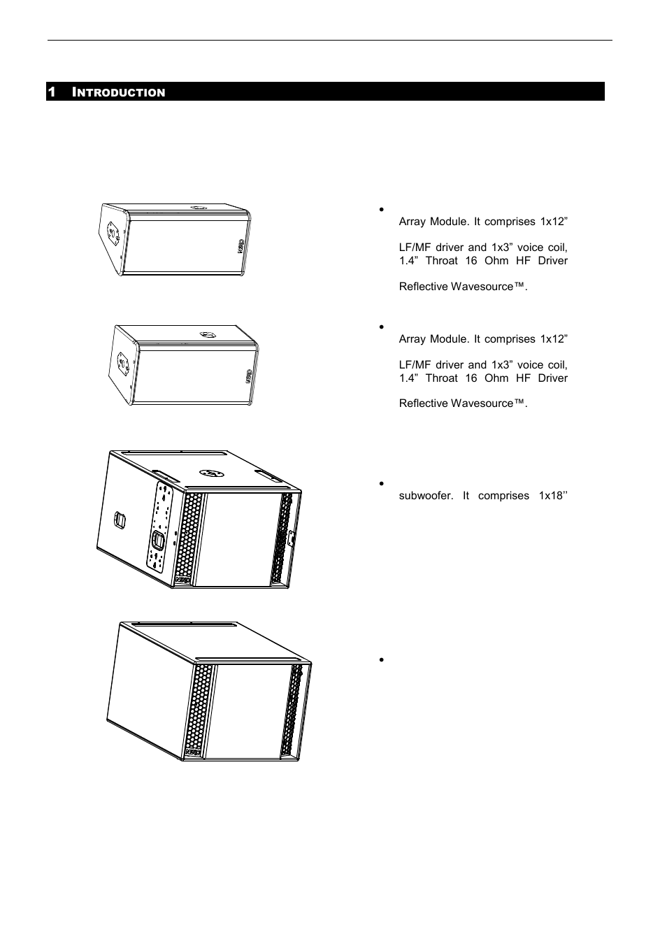 1 introduction | Nexo LS18 User Manual | Page 8 / 103