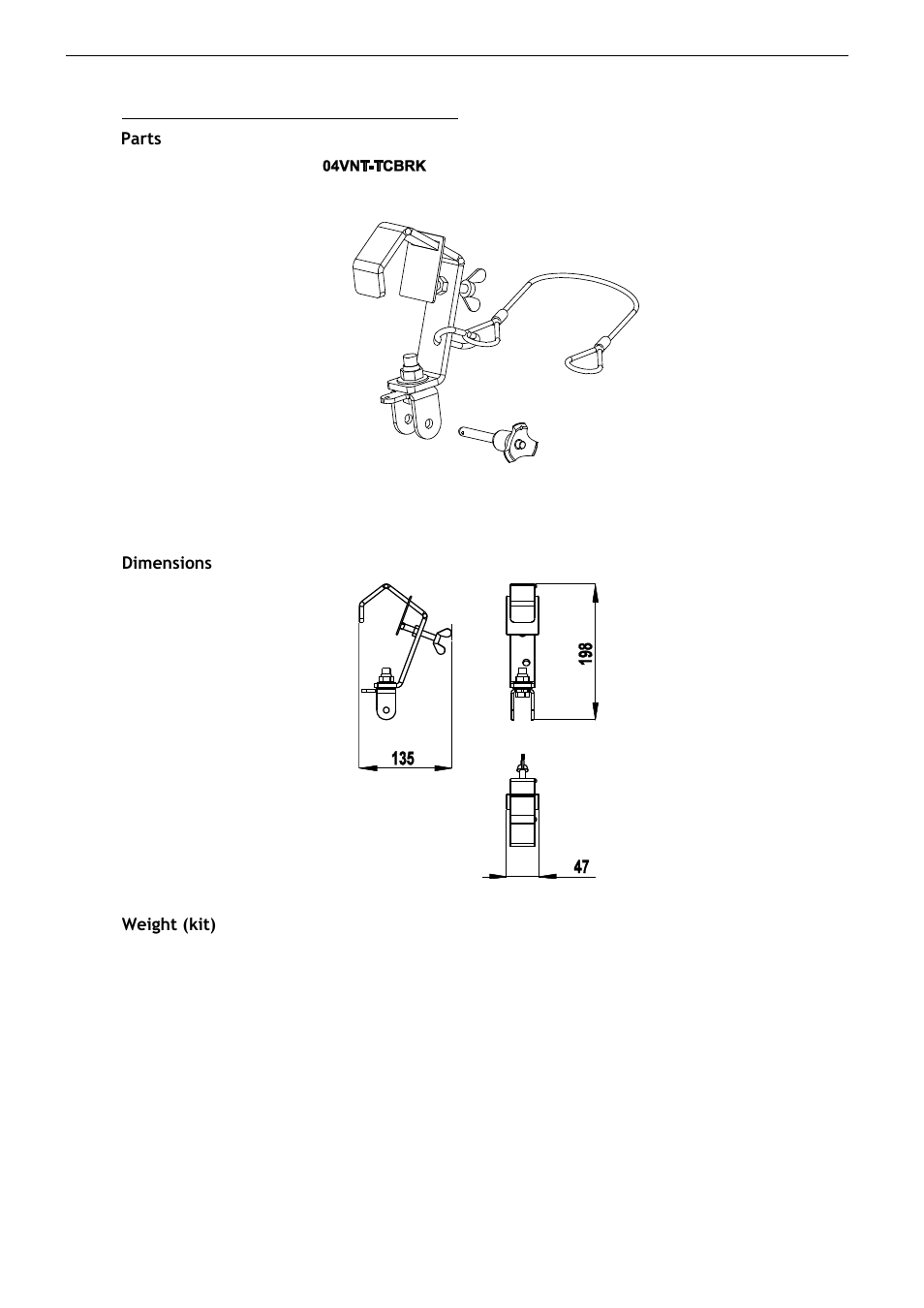 6 truss hook for gpt-psbrk or gpt-ssbrk, Parts | Nexo LS18 User Manual | Page 84 / 103